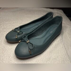 Kenneth Cole Sea Green Balance Ballet Flat Women Size 7.5M
